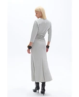 Nocturne Women's Draped Detail Dress