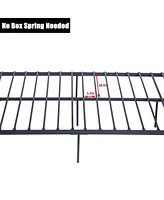 Slickblue 54" Modern Platform Bed Frame with Sturdy Support