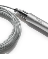 Sunny Health & Fitness Aluminum Exercise Speed Jump Rope w Adjustable Length – Sf-JR02-bk