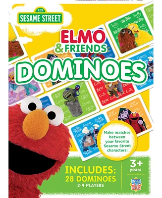 Masterpieces Sesame Street - Elo & Friends Picture Dominoes for kids