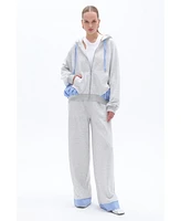Nocturne Women's Oversized Zippered Sweatshirt