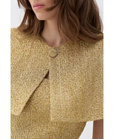 Nocturne Women's Padded Shoulder Bolero Jacket