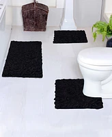 Home Weavers Bell Flower -Pc. Bath Rug Set