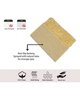 Home Weavers Modesto Heart Shaped Bath Rug, 25" x