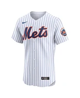 Nike Men's White New York Mets Home Elite Jersey