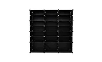 Slickblue Portable 8-Tier Shoe Rack Organizer for 48 Pairs - Expandable Tower Shelf for Heels, Boots, and Slippers