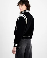 And Now This Women's Varsity Striped Bomber Jacket