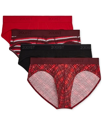 2(x)ist Men's 3+1 Bonus Pack Contour-Pouch Briefs