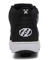 Heelys Little Kids Minecraft Racer 20 Mid Wheeled Skate Casual Sneakers from Finish Line