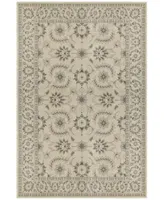 Jhb Design Tidewater Isphahan Ivory Grey Area Rugs