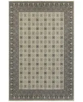 Jhb Design Tidewater Kandula Ivory Grey Area Rugs