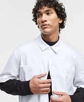 Mode of One Men's Short-Sleeve Snap-Front Shirt, Exclusively at Macy's