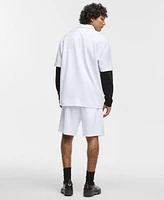 Mode of One Men's Textured Knit Shorts, Exclusively at Macy's