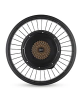 Yescom 20"x4" Fat Tire 48V Ebike Electric Rear Wheel Bicycle Conversion Kit Lcd 1000W Dual Controller