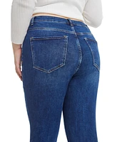 Bayeas Plus High Rise Bootcut Jeans