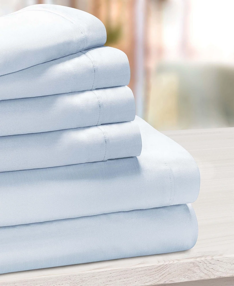 Superior 1000 Thread Count Cotton Blend Solid Deep Pocket Bed Sheet Set