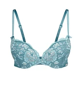 Adore Me Women's Jaya Push Up Plunge Bra
