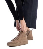 Women's Casual High Top Suede Sneakers By Xti