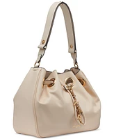 Karl Lagerfeld Paris Desiree Large Leather Hobo