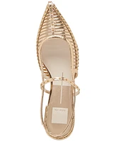 Dolce Vita Women's Phinly Woven Slingback Mary Jane Flats