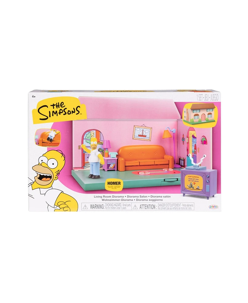 The Simpsons House Living Room Diorama