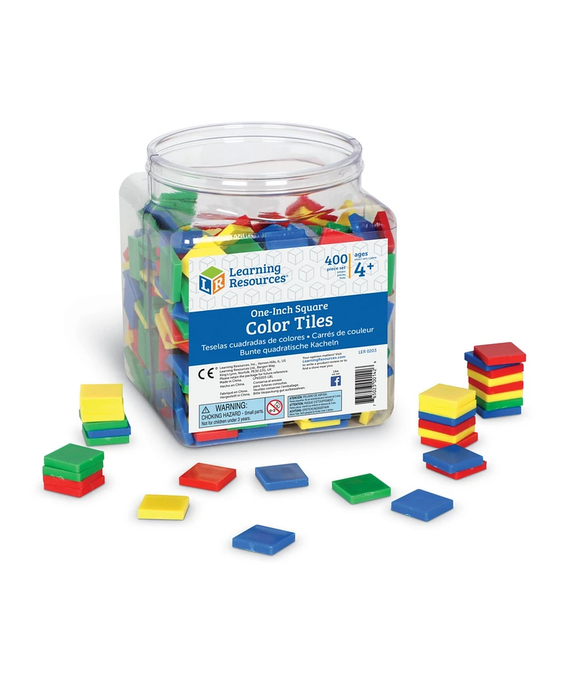 Learning Resources Square Color Tiles