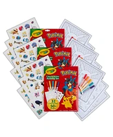 Crayola Pokemon Color Sticker Activity Set, Pack of 3