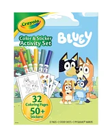 Crayola Bluey Color Sticker Activity Set, Pack of 3