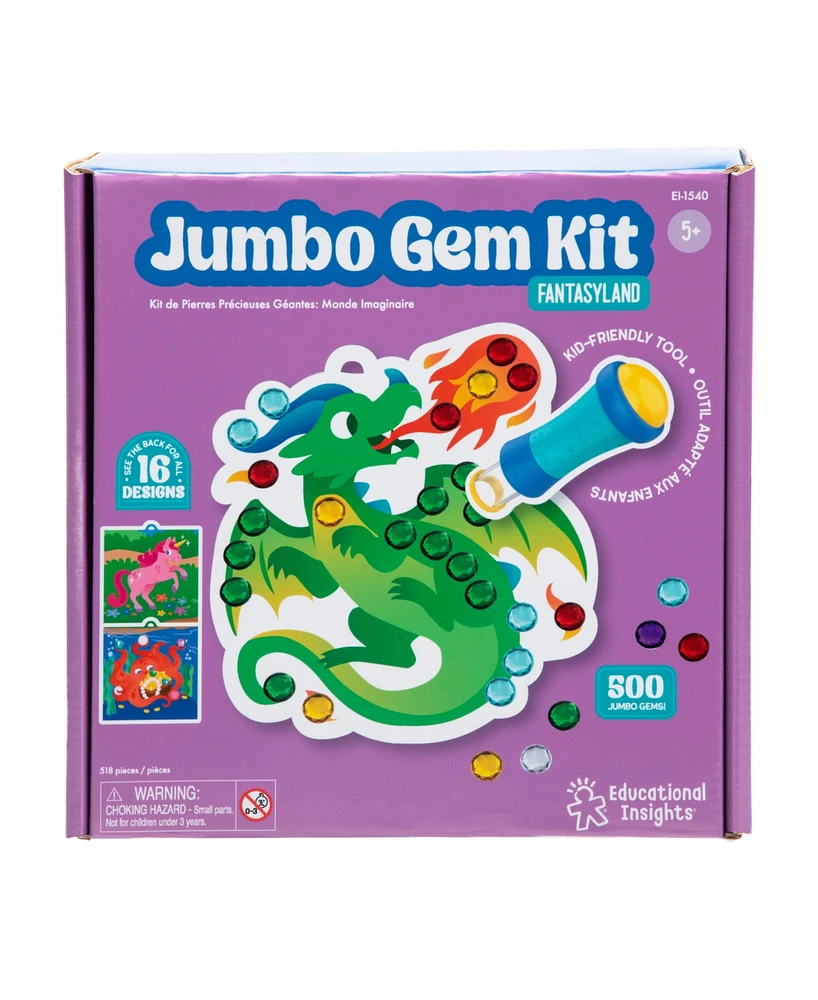 Educational Insights Jumbo Gem Popper Kit