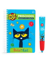 Educational Insights Hot Dots Pete the Cat Preschool Reading Math
