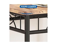 gaomon Dining Table Set for 2, Kitchen Table and Chairs for 2, Small Kitchen Table Set for 2