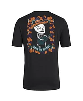 Adidas Men's Black Mexico National Team Dia De Los Muertos Mariachi T-shirt