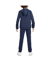 Nike Big Boys and Girls Navy Paris Saint-Germain Woven Track Suit