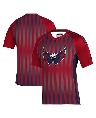 Adidas Men's Red Washington Capitals Aeroready Raglan Soccer Top