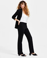 Bar Iii Women's High Rise Compression Pants, Exclusively at Macy's