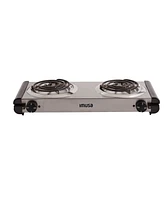 Imusa 1500 Watts Electric Double Burner