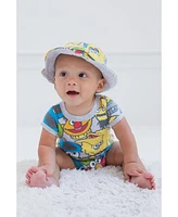 Sesame Street Toddler Boys Romper and Hat