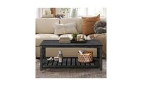 Slickblue Handcrafted Coffee Table Front Of The Sofa Or Loveseat For Living Room