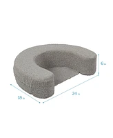 ECR4Kids Toddler SoftZone Sit-Up Support Ring, Grey