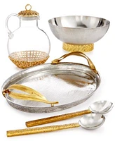 Michael Aram Palm Serveware Collection