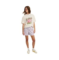 Cotton On Women's The Lcn Music Boxy Graphic Tee