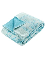 Saturday Park Gilmore Girls Feather Knit Fluffy 50x60 Throw Blanket