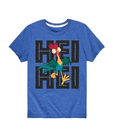 Hybrid Big Boys Moana HeiHei Graphic Tee