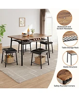 gaomon 5-Piece Dining Table Set 4