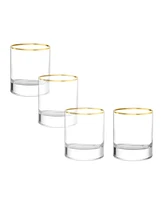 Stolzle Lausitz Cabaret Whiskey Single Old Fashioned Glasses, Set of 4