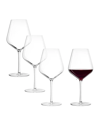 Stolzle Lausitz STARlight Burgundy Glasses, Set of 4