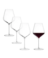Stolzle Lausitz STARlight Burgundy Glasses, Set of 4
