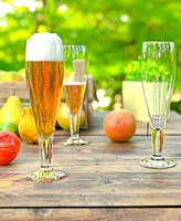 Stolzle Lausitz Milano Beer Glasses, Set of 6
