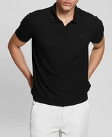 Guess Men's Ryker Rib Knit Polo Shirt