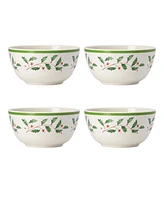 Lenox Holiday Melamine All Purpose Bowls, Set of 4